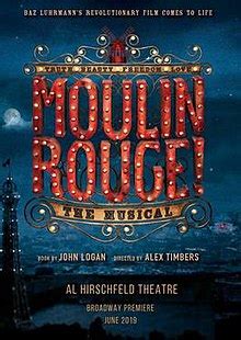 moulin rouge musical wikipedia
